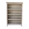 International Concepts Shaker Bookcase, 48"H, Washed Gray Taupe SH09-3224A - alternate 3